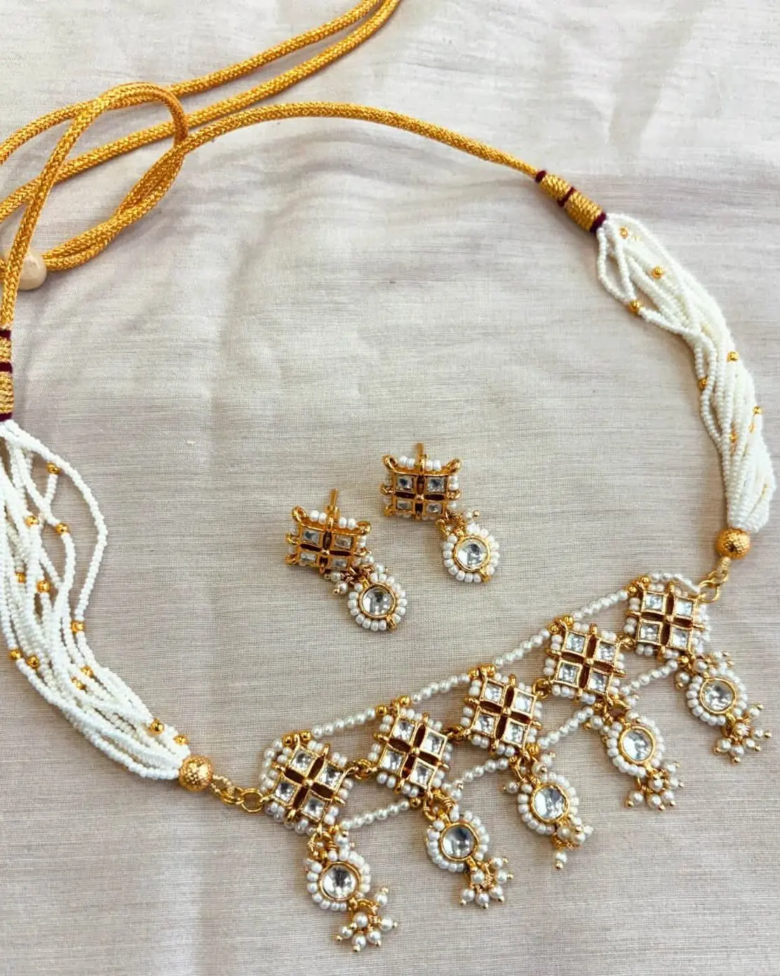 Pachi Kundan Choker