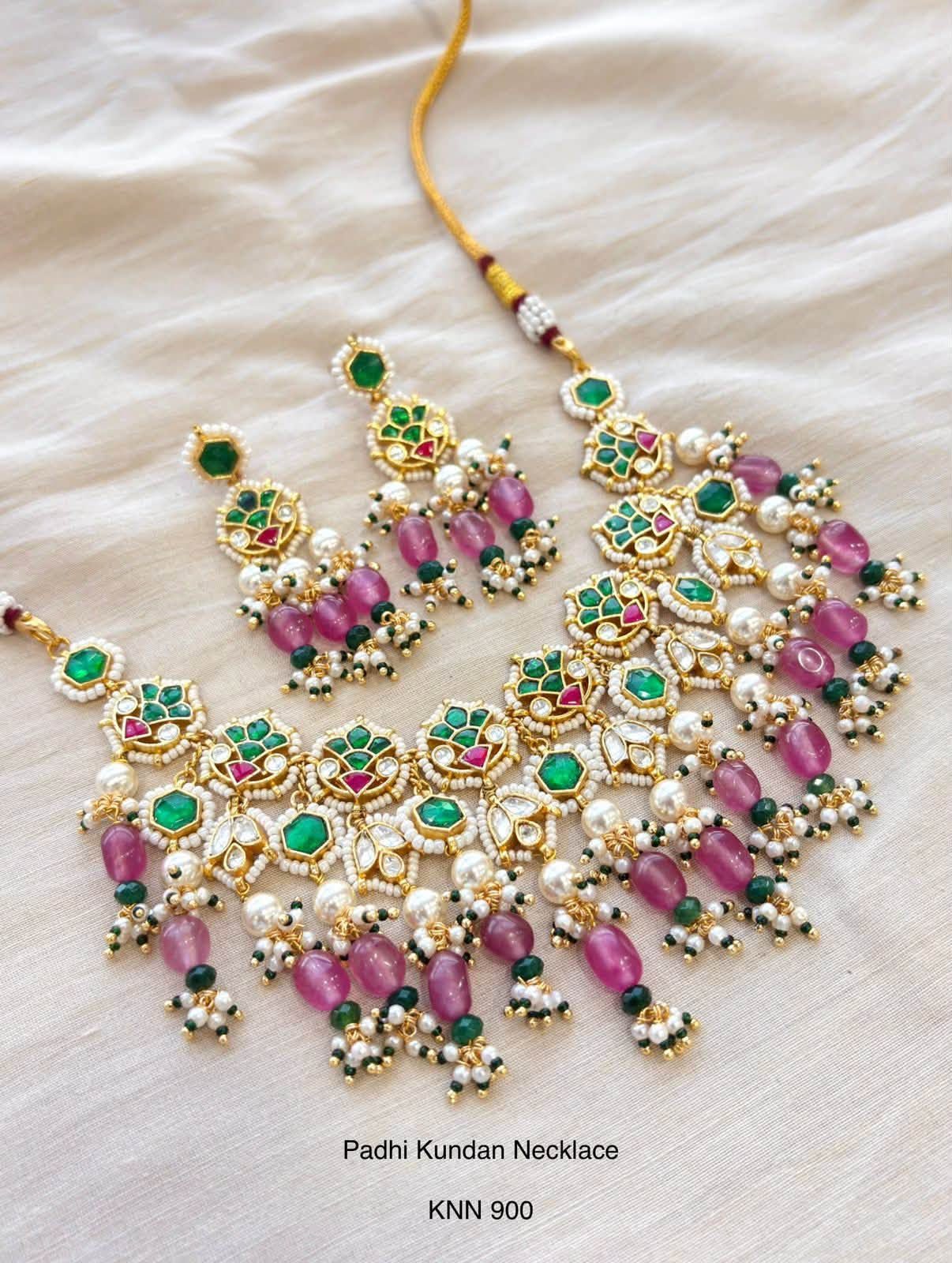 Exclusive Pachi kundan Necklaces