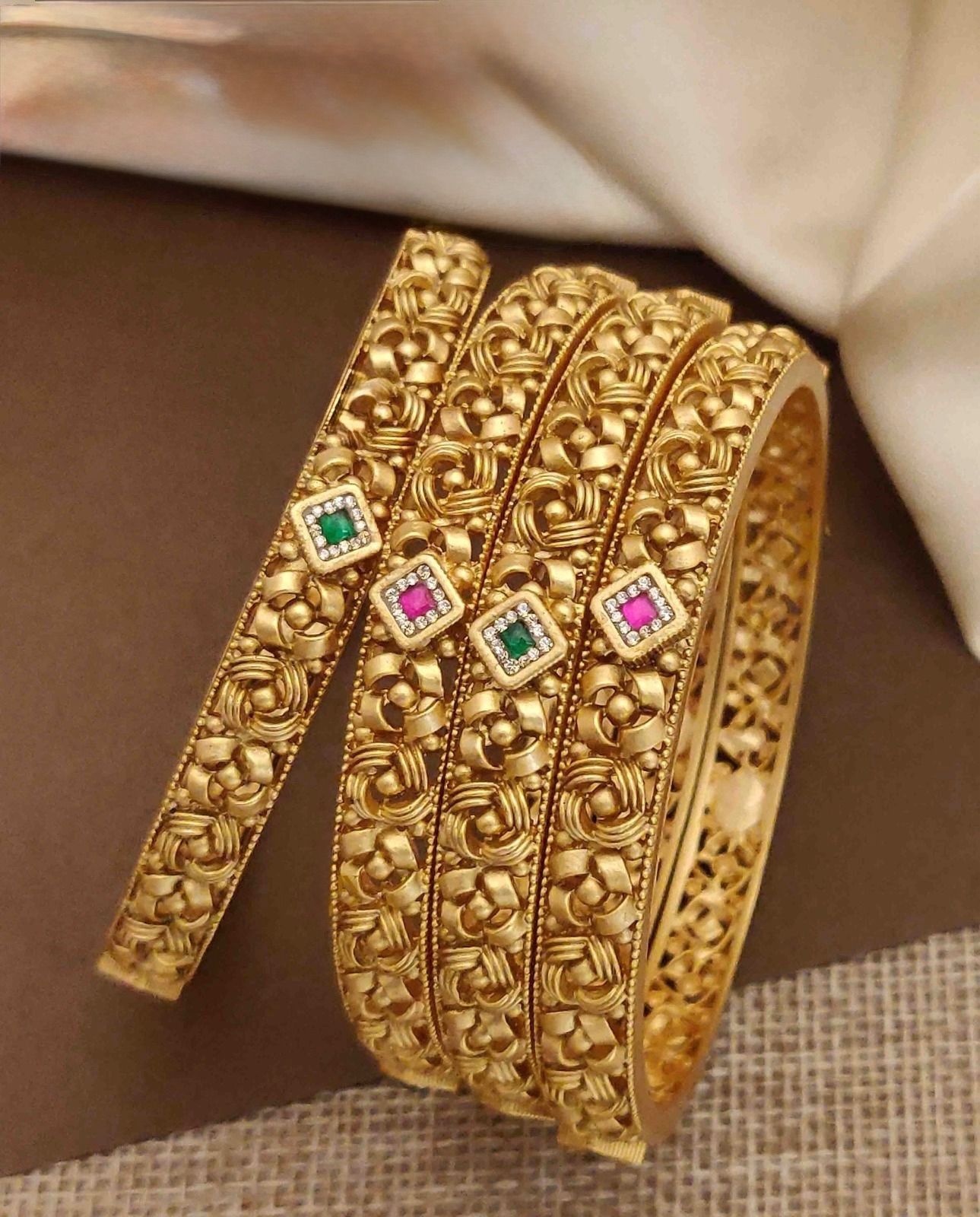 Set of four bangles