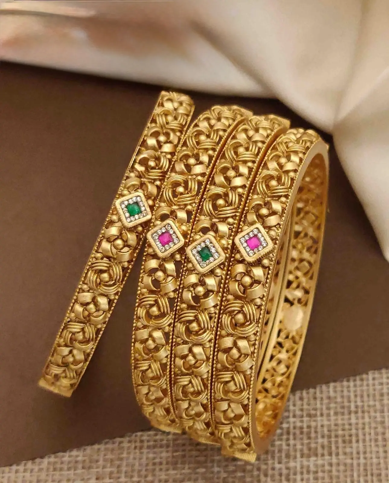 Set of four bangles