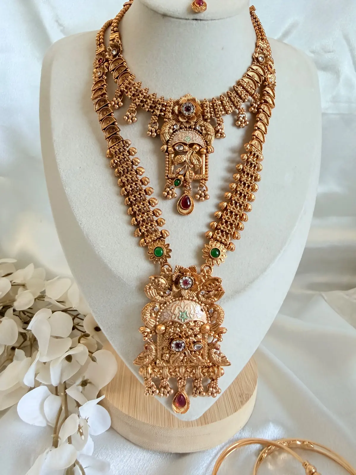 Gold Combo Set With Tikli