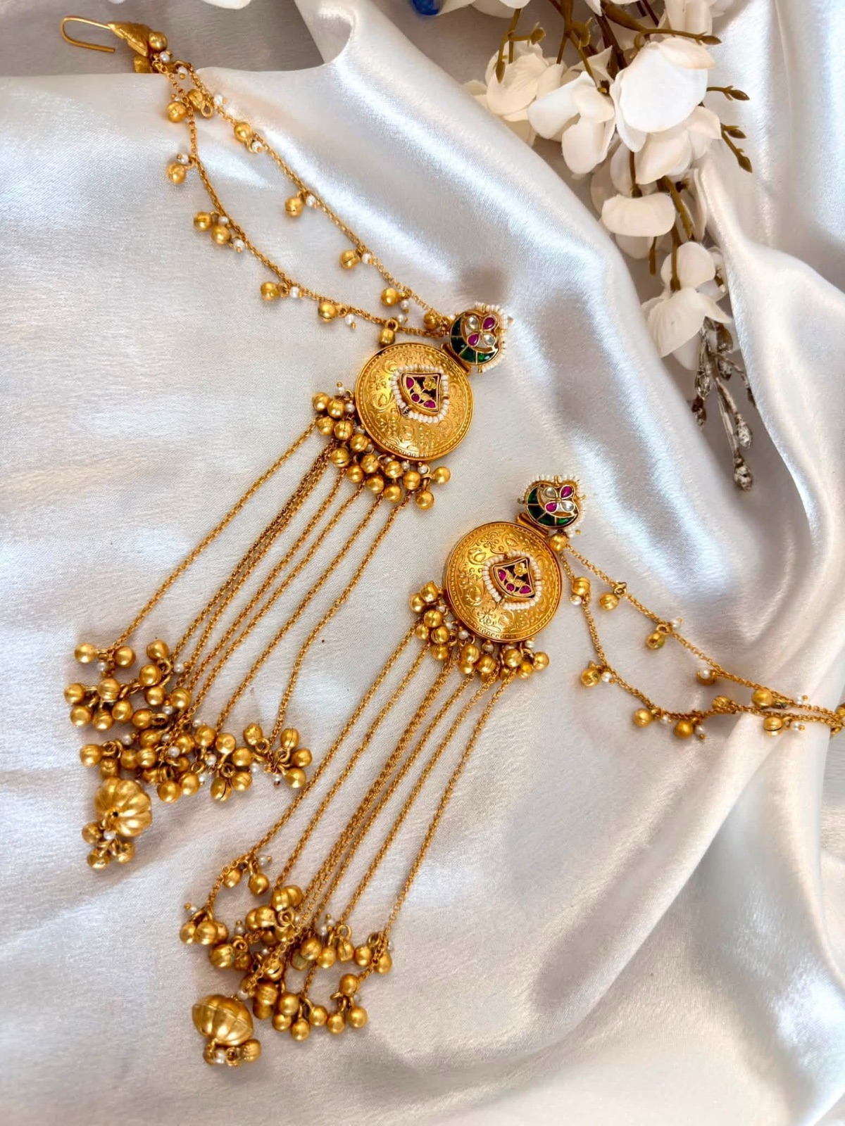 Kashmiri Earrings with Tana and Ghungroo — photo 3
