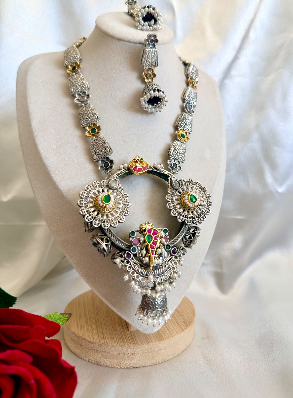 Big Bangle Pendant Set